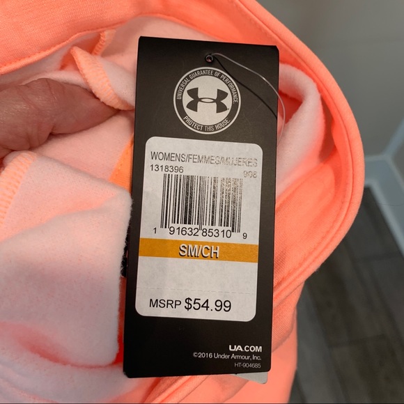 Under Armour loose Cold Gear Hoodie Small NWT - Picture 6 of 9